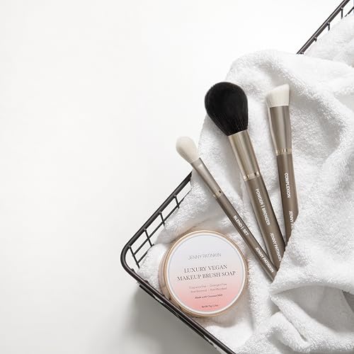 Jenny Patinkin Vegan Makeup Brush Cleaner Soap, 2.6 oz - Cruelty-Free