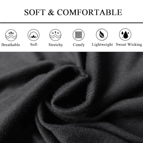 Sefiinh 6 Pack Wide Headbands for Women - Soft & Non-Slip Hair Bands