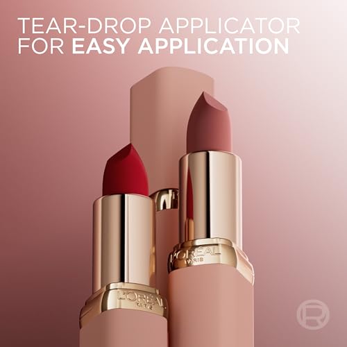 L'Oreal Paris Colour Riche Blurred Matte Lipstick - Moisturizing Formula with Argan Oil & Vitamin E
