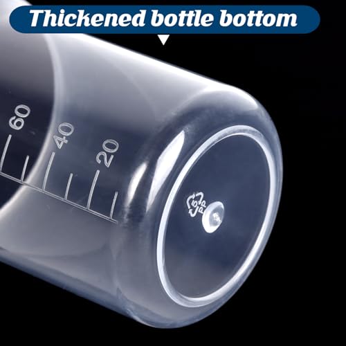 100ml Plastic Measuring Cups Set of 15 for Liquid Measurement