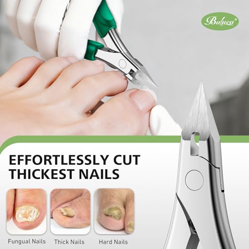 Baluca Professional Toenail Clippers for Thick Nails & Ingrown Toenails