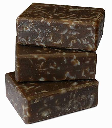 Brown Windsor Handmade Cold Process Soap - Natural Essential Oil Bar (3 Pack)