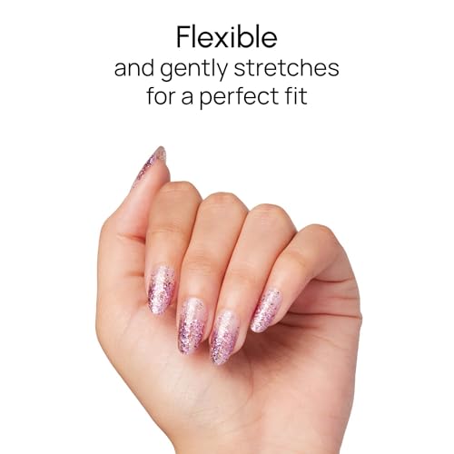 Color Street Mount Crushmore Double-Ended Nail Polish Strips - Glitter-Dipped Manicure