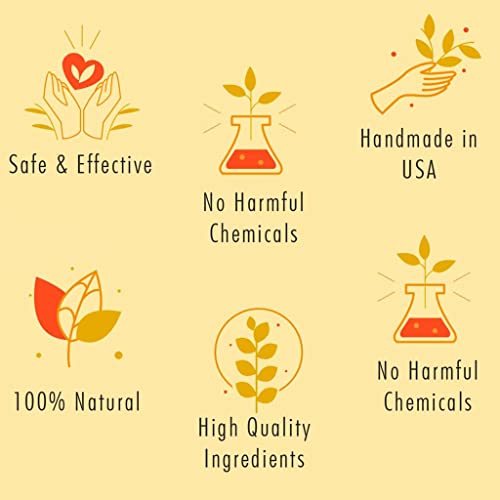 Natrulo 4oz Lemongrass & Tea Tree Sulfur Soap Bar for Acne & Oily Skin – Handmade in USA