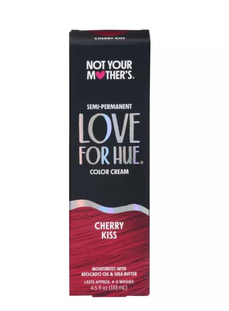 Not Your Mother's Cherry Kiss Semi-Permanent Hair Color Cream - 4.5 fl oz