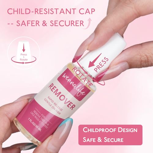 Wennalife Citrus Scent Tape-In Hair Extension Remover - 30 mL