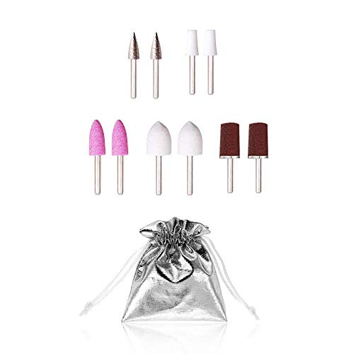 TOUCHBeauty Replacement Nail File Attachments - 2 Pack for Manicure Kits