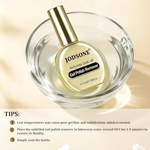 JODSONE 16.5ml Gel Nail Polish Remover - Quick, No Soak Formula