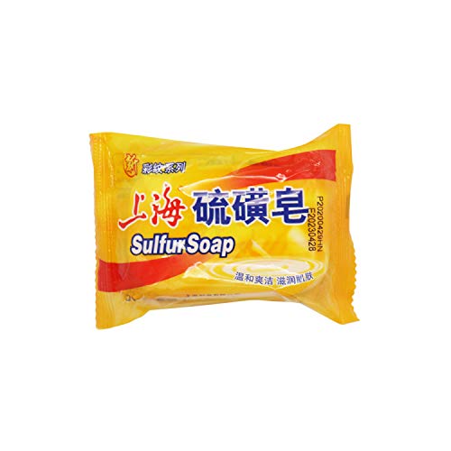 Bee & Flower 10% Sulfur Soap Bar for Acne Treatment - 3.4 Oz