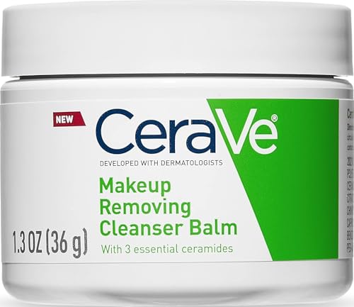 CeraVe Cleansing Balm - Hydrating Makeup Remover with Jojoba Oil, 1.3oz