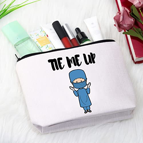 Tie Me Up Bag: GJTIM Funny Surgical Tech Makeup Pouch – Zippered Cosmetic Bag