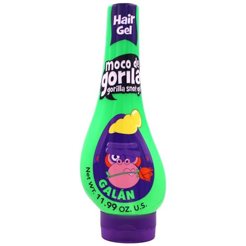 Moco de Gorila Galan Hair Gel - Long-Lasting Hold, 3 Pack