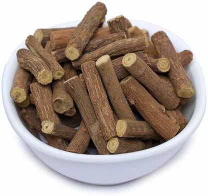 Organic Mulethi Stick for Throat Relief - 100g Licorice Roots
