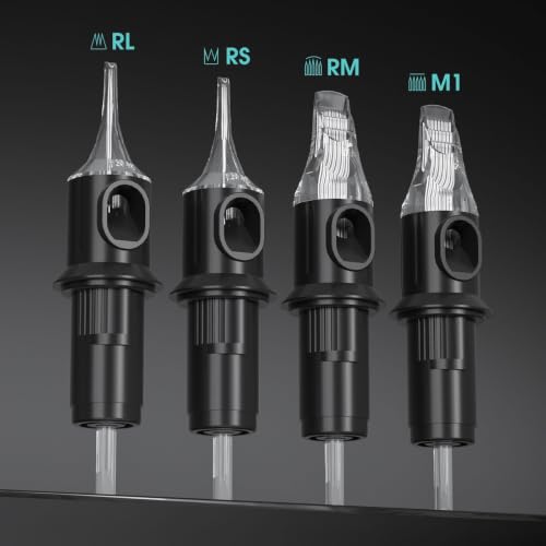 STIGMA #10(14RS) Disposable Round Shader Tattoo Needle Cartridges, 20Pcs EN05-14RS