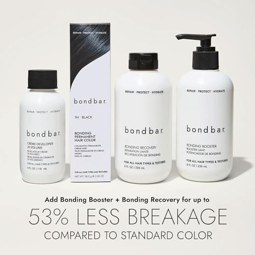 Bondbar 5RC Light Copper Brown Permanent Creme Hair Color with Bonding
