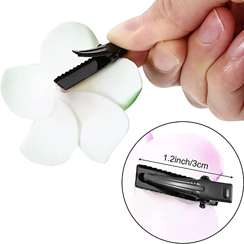 Willbond 36 Pcs Hawaiian Flower Hair Clips for Beach & Party Styles