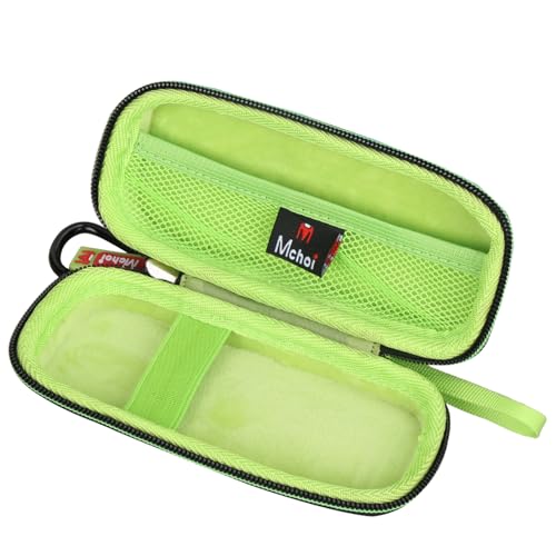 Mchoi Hard Carrying Case for Fusion5 Razor - Black & Green