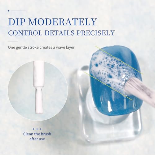 JODSONE Blooming Gel Nail Polish - 16.5ml Wave White for Nail Art