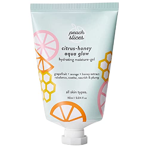 Peach Slices Citrus-Honey Aqua Glow Moisturizer - 3.04 oz Hydrating Gel