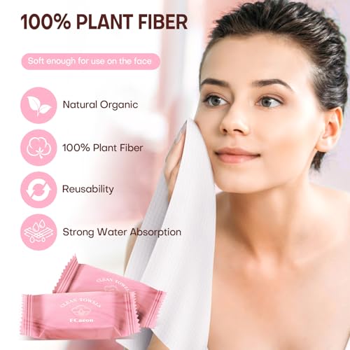 Compressed Face Towels - 12x9” Eco-Friendly Travel Washcloths