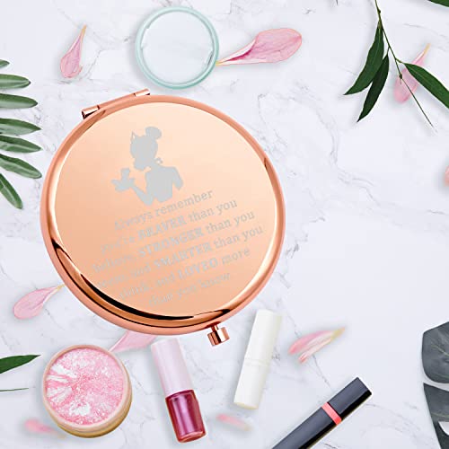 Compact Makeup Mirror with Frog Design - P-Frog Mirror Gift