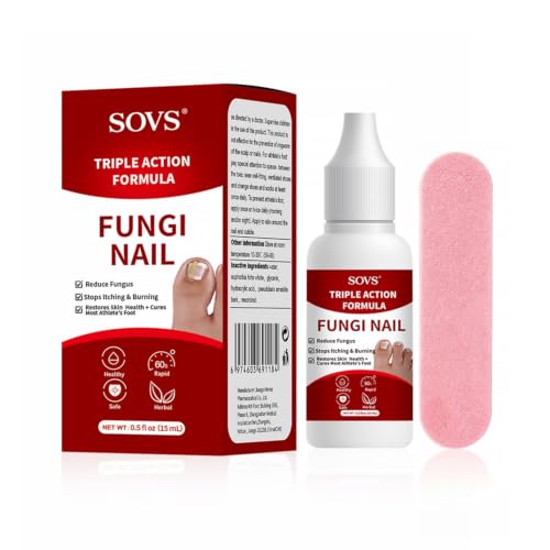 SOVS Toenail Treatment - Gentle Formula for Beautiful Nails