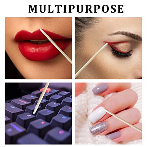 GSA 1500 Count Pointed Tip Cotton Swabs for Microblading and Makeup