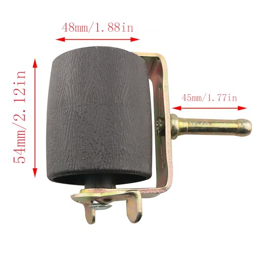 Heavy Duty Bed Frame Casters with Brake - Set of 2 Locking Wheels