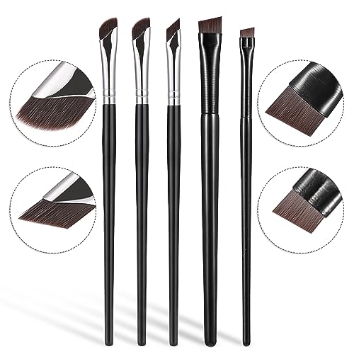 5-Piece Eyeliner Brush Set for Precision Makeup Application