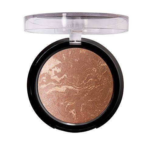 J.CAT BEAUTY Golden Soleil Baked Bronzer - Cyprus Clay Shimmer Powder