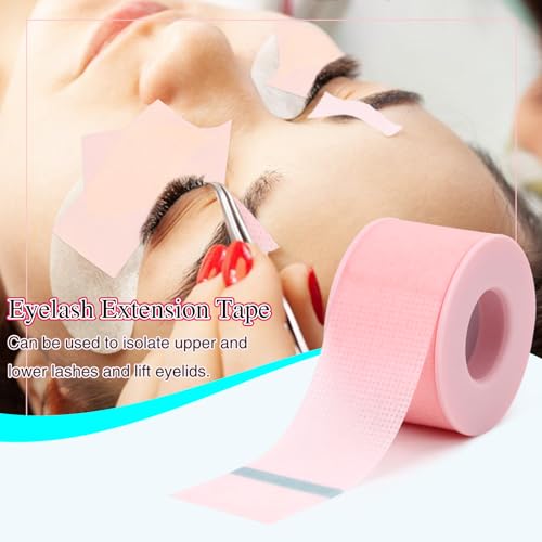 Lash Tape 1 inch 2 Rolls Pink