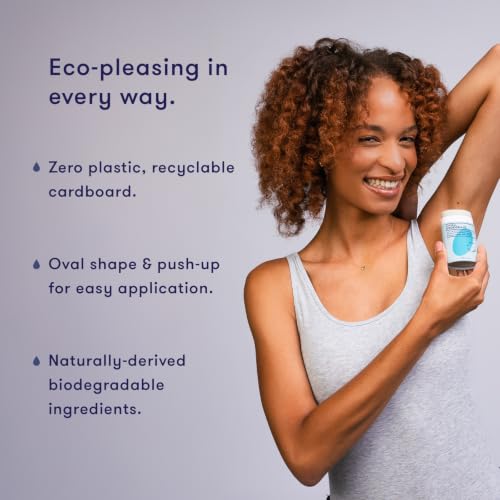 HiBAR Sensitive Deodorant - Plastic-Free & Aluminum-Free - Vegan