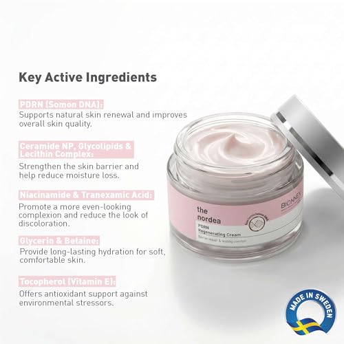 Bionnex PDRN Salmon DNA Face Cream 1.69 fl. oz. - Hydrating Moisturizer with Ceramides & Peptides
