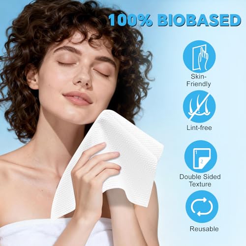 Cottonessence Compressed Towels - 100 Count Individually Wrapped Coin Tissues