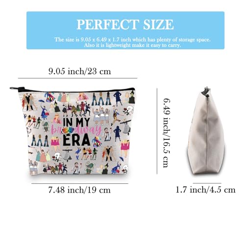 Musical Theatre Zipper Pouch - In My Musical Era Makeup Bag