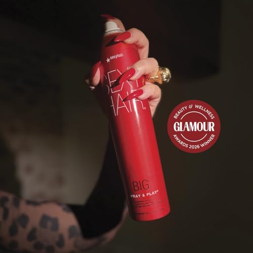 SexyHair Big Spray & Play Volumizing Hairspray - 72 Hour Hold & Shine