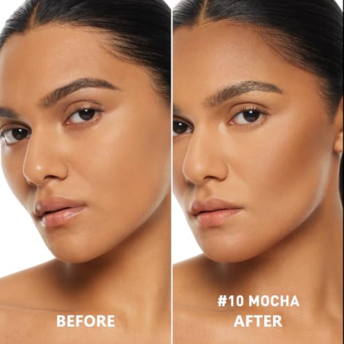 FOCALLURE Contour Stick - Light-Medium Cool Tone Face Contour, #10 Mocha, 0.21oz