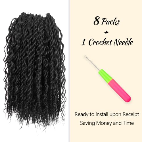 Niseyo Boho Senegalese Twist Crochet Hair - 20 Inch Pre-Looped Braids
