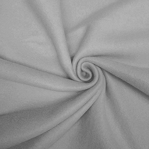 TL Care Cozy Fleece Blanket with Satin Trim - 30" x 40" - Gray