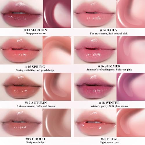 BBIA Glow Tint Lip Plumping Stain - 19 CHOCO, 0.11 Fl Oz