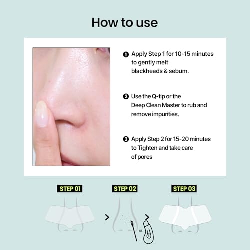 ilso Clear Nose Patch - 2-Step Blackhead & Sebaceous Filament Remover (5 Pcs)