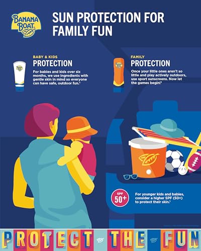 Banana Boat Kids Sunscreen Spray SPF 100, 6oz - Water Resistant Protection