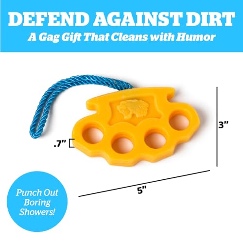 Knuckle Soap on a Rope – Funny Gag Gift for Adults & Novelty Bathroom Decor