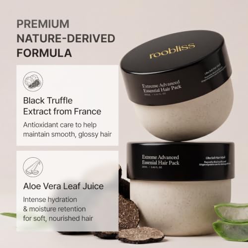 ROOBLISS 50 Protein Extreme Advanced Hair Mask - Keratin Deep Conditioner 2.54oz