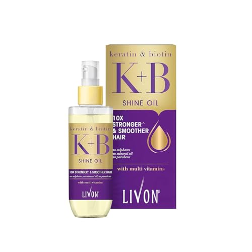Livon Onion Hair Repair Serum for All Hair Types – 3.3 fl oz, Sulfate & Paraben Free
