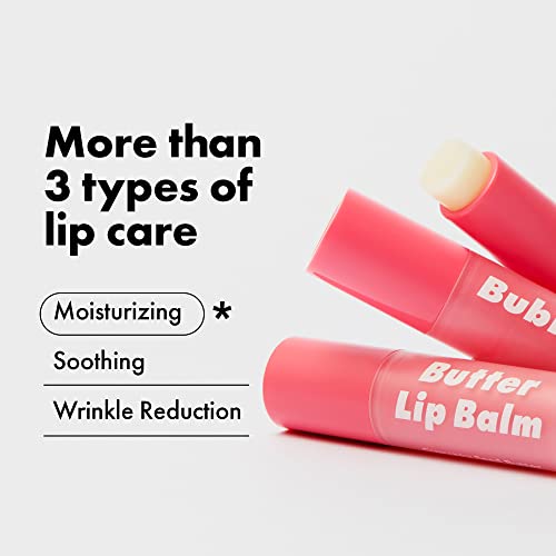 UNPA BubiBubi Vegan Lip Balm - Organic Moisturizer for Dry Chapped Lips
