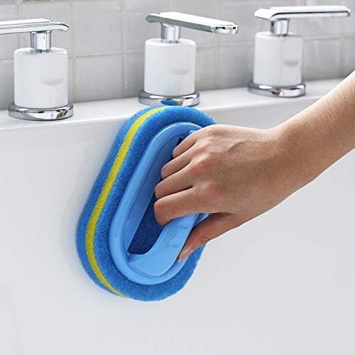Koksi 2-Piece All-Purpose Cleaning Brush Set with Ergonomic Handle
