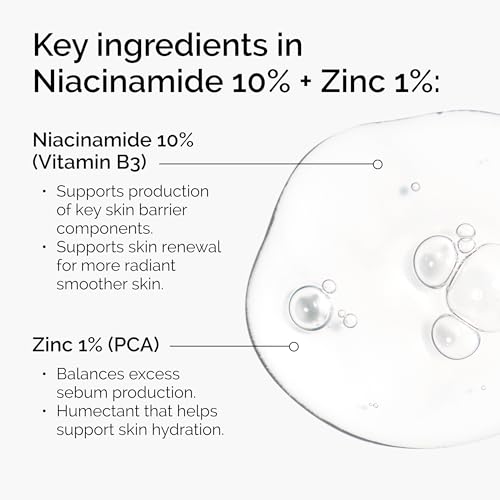 The Ordinary Niacinamide 10% + Zinc 1% Serum (2-Pack) - Blemish Control & Hydration