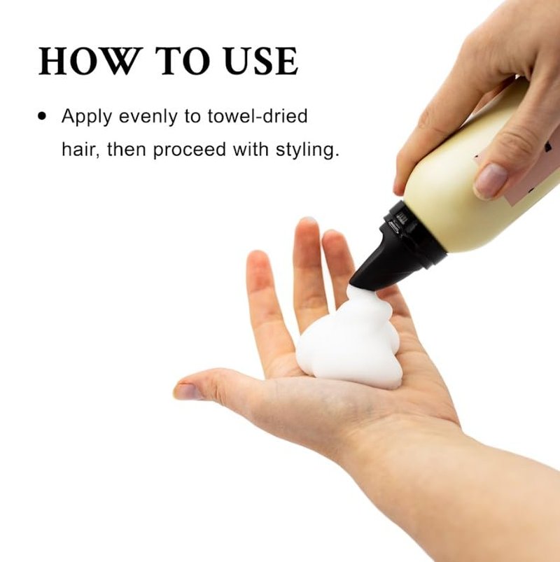 Davines Volume Boosting Mousse - Lightweight Hair Styling Foam | 8.43 Ounce