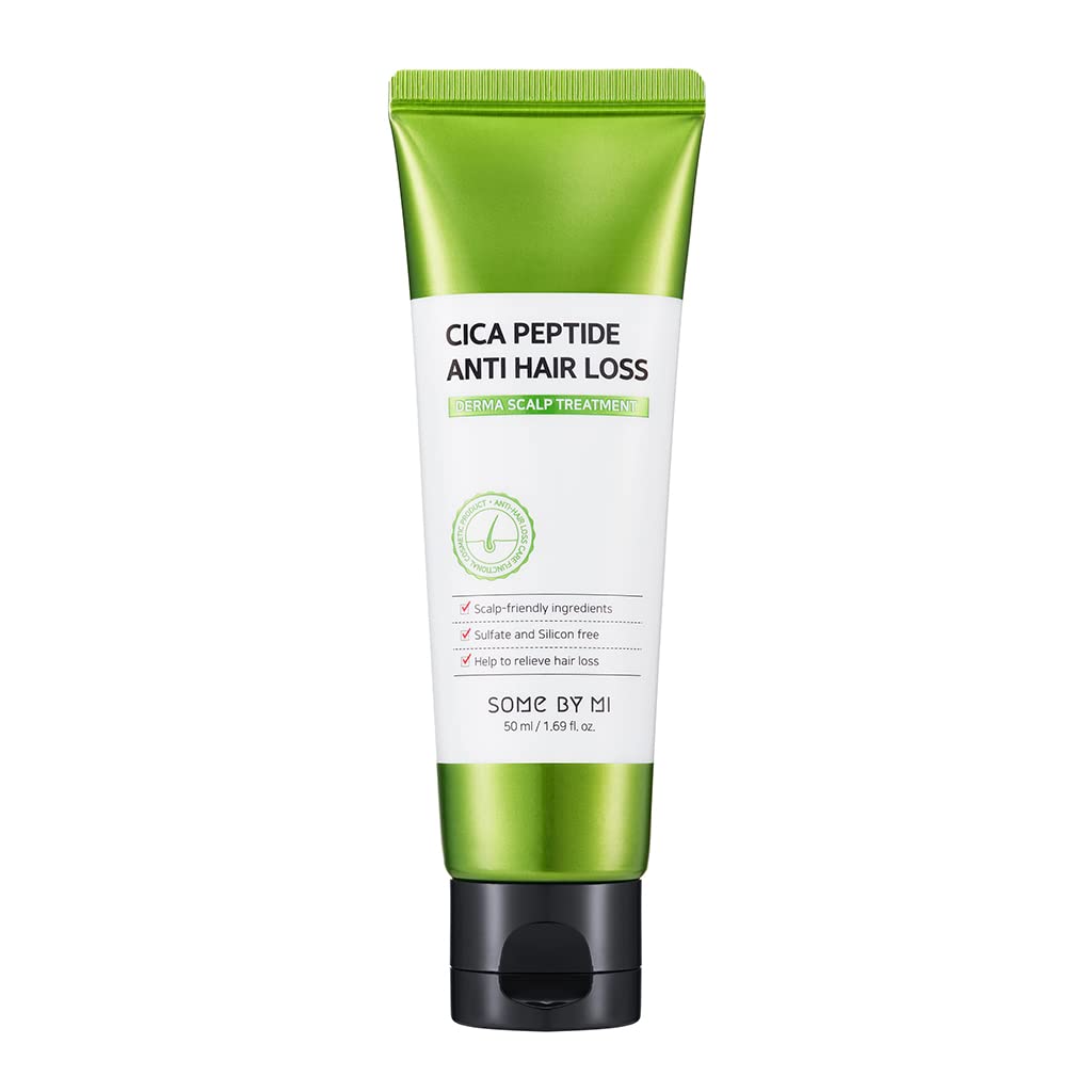 CICA Peptide Anti Hair Loss Treatment - Derma Scalp Care, 1.69 fl oz | Unscented, Silicone-Free, Unisex
